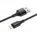 Кабель Borofone BX54 USB to Lightning 1m черный