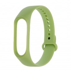 Ремешок силиконовый для Xiaomi Mi Band 3/ 4 27 светло-зелёный Ремешок силиконовый для Xiaomi Mi Band 3/ 4 27 светло-зелёный