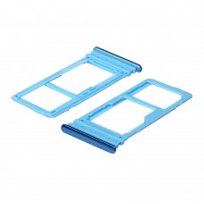 Держатель для SIM карты для Samsung A525/ A725 Galaxy A52/ A72 (2021) Awesome синий голубой