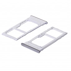 Держатель для SIM карты для Samsung A725 Galaxy A72 (2021) Awesome белый серебристый