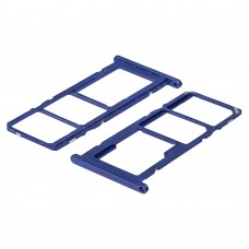 Держатель для SIM карты для Samsung A025 Galaxy A02S (2021) синий