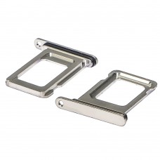 Держатель для SIM карты для Apple iPhone XS серебристый