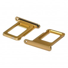 Держатель для SIM карты для Apple iPhone XR желтый золотистый