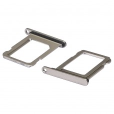 Держатель для SIM карты для Apple iPhone 12 mini белый серебристый