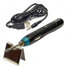 Паяльник WEP 947 USB портативный с подставкой (питание от USB 5V, 9W, t 500 гр C)