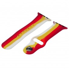 Ремешок силиконовый Rainbow для Apple Watch Sport Band 42/ 44mm цвет 07 размер S Ремешок силиконовый Rainbow для Apple Watch Sport Band 42/ 44mm цвет 07 размер S