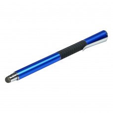 Стилус ёмкостный, высокоточный, Jot Pro двусторонний, алюминиевый, с креплением, синий