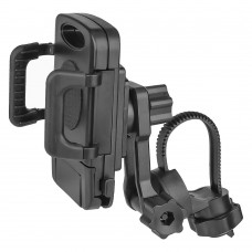 Вело-мото держатель 358 поворотный черный Вело-мото держатель 358 поворотный черный