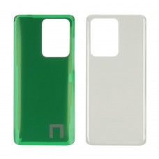 Заднее стекло корпуса для Samsung G988 Galaxy S20 Ultra (2020) Cloud белый (белое)