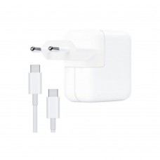 Сетевое зарядное устройство для Apple USB-C Type-C на Type-C 30W белое