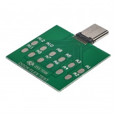 Тестовая плата Aida DFT-Type C для проверки контактов разъема Type C на короткое замыкание Тестовая плата Aida DFT-Type C для проверки контактов разъема Type C на короткое замыкание