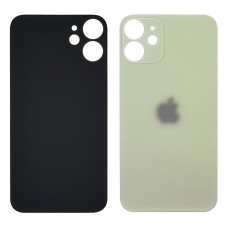 Заднее стекло корпуса для Apple iPhone 12 Mini светло-зеленый (светло-зелёное) (Big hole)