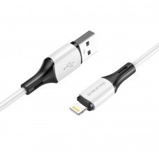 Кабель Borofone BX79 USB to Lightning 1m белый