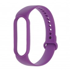 Ремешок силиконовый для Xiaomi Mi Band 5/ 6 цвет 25 светло-фиолетовый Ремешок силиконовый для Xiaomi Mi Band 5/ 6 цвет 25 светло-фиолетовый