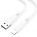 Кабель Borofone BX81 USB to Lightning 1m белый