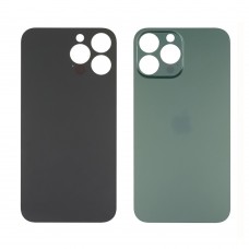 Заднее стекло корпуса для Apple iPhone 13 Pro Max Alpine зеленый (зелёное) (Big hole) Original