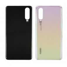 Заднее стекло корпуса для Huawei P30 Pearl белый (светло-розовое)