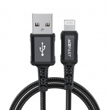Кабель Acefast C4-02 USB to Lightning 1.8m черный
