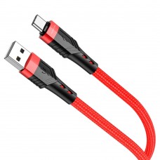 Кабель Borofone BU35 USB to Type-C 1.2m красный