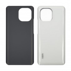 Заднее стекло корпуса для Xiaomi Mi 11 белый (белое)