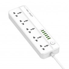 Сетевое зарядное устройство удлинитель Ldnio SC5614 6 USB 5 розеток 2m белый