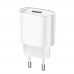 Сетевое зарядное устройство Hoco C109A USB QC 18W белое
