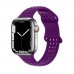 Ремешок силиконовый Hoco iWatch WA08 honeycomb 42/ 44/ 45/ 49mm dark фиолетовый