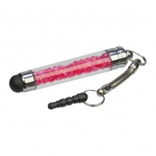 Стилус-брелок ёмкостный , с коралловыми кристаллами