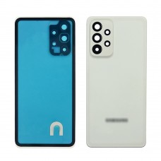 Задняя крышка для Samsung A536 Galaxy A53 (2022) белый (белая)