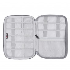 Сумка-органайзер BUBM для электронных аксессуаров 24,5x18x3,5 cm серая Сумка-органайзер BUBM для электронных аксессуаров 24,5x18x3,5 cm серая