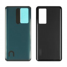 Заднее стекло корпуса для Xiaomi 12 Pro черный (чёрное)