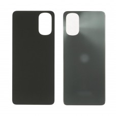Задняя крышка для Motorola G22 черный (чёрная)