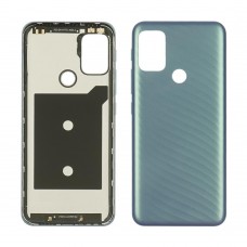Задняя крышка для Motorola G10/ G20 синий (синяя)