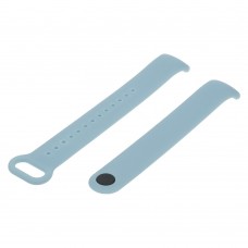 Ремешок силиконовый для Xiaomi Mi Band 8 09 серо-голубой Ремешок силиконовый для Xiaomi Mi Band 8 09 серо-голубой