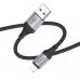 Кабель Hoco X102 USB to Lightning 1m черный