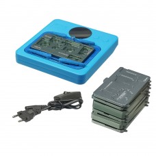 Преднагреватель Sunshine SS-T12B для ремонта камер и плат с реболлинг-платформами iPhone 7-16 Pro Max (95*52 мм)