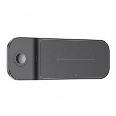 Беспроводное зарядное устройство Hoco CQ5 22.5W 3в1 черное