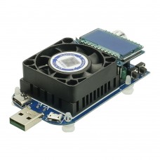 Тестер зарядных устройств XY-KZ25 с ЖК дисплеем, регулируемой нагрузкой и активным охлаждением (25W, 4A) Тестер зарядных устройств XY-KZ25 с ЖК дисплеем, регулируемой нагрузкой и активным охлаждением (25W, 4A)