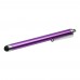Стилус ёмкостный , c отверстием для крепления, светло-фиолетовый