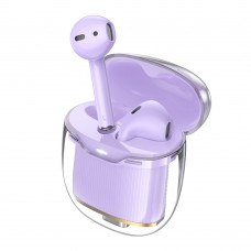 Беспроводные TWS наушники Hoco EW52 вкладыши фиолетовый