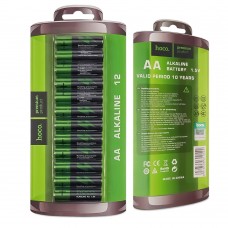 Батарейки щелочные Hoco Alkaline AA (LR6) 12 шт