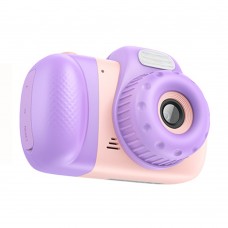 Детский фотоаппарат Hoco DV201 с двумя камерами розовый
