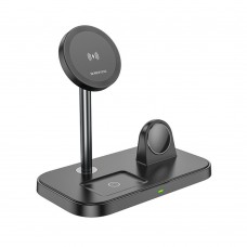 Беспроводное зарядное устройство Borofone BQ29 3в1 черный