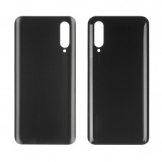 Заднее стекло корпуса для Xiaomi Mi 9 Lite черный (чёрное)