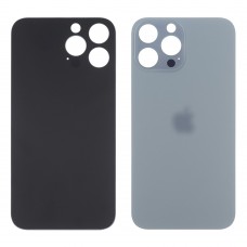 Заднее стекло корпуса для Apple iPhone 13 Pro Max Sierra синий (синее) маленький вырез под камеру