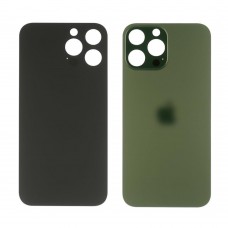 Заднее стекло корпуса для Apple iPhone 13 Pro Max Alpine зеленый (зелёное) маленький вырез под камеру