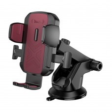 Автодержатель Hoco H65 черный and красный Автодержатель Hoco H65 черный and красный