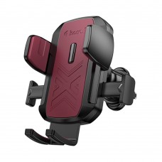 Автодержатель Hoco H64 черный and красный Автодержатель Hoco H64 черный and красный