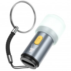 Адаптер LED Hoco UA38A Type-C to LED серый