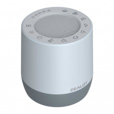 Портативная bluetooth колонка ZEALOT Z6 с LED подсветкой белый